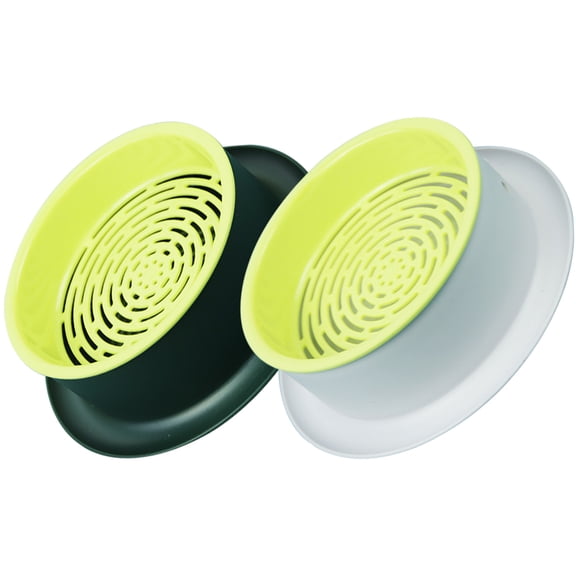 ELAYARD 2Pcs Convenient Cat Grass Cup Planter Box Plastic Material for Home Gardening