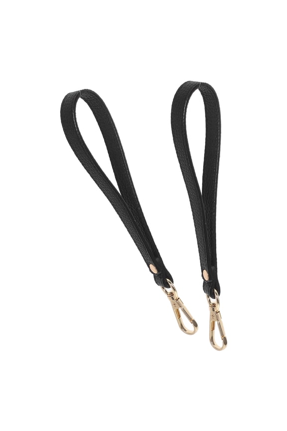 2-Pack PU Wristlet Keychain Strap with Metal Hardware for Wallets and Phones, Stylish and Practical Accessory