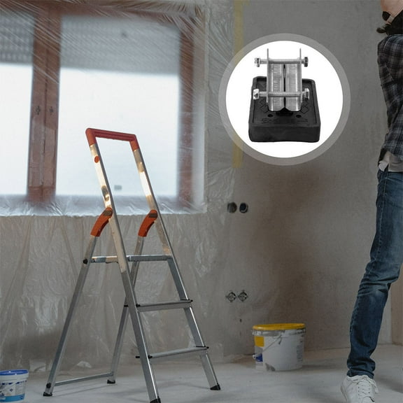 ELAYARD 2Pcs Ladder Foot Cushion Accessories with Durable Rubber for Home Ladder Safety