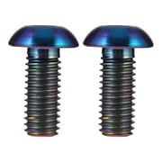 ELAYARD 2Pcs Lightweight Titanium Bike Screws Bolts for Water Bottle Cage Camouflage