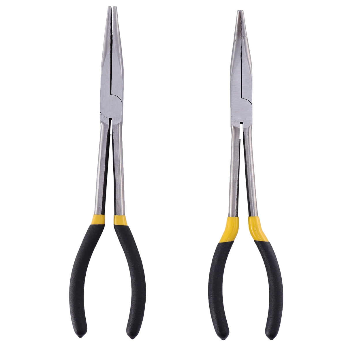 ELAYARD 2-Piece Needle Nose Pliers Set with Lightweight Design and Induction Hardened Cutting Edges for Precision Work