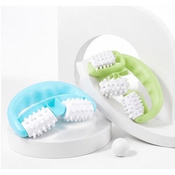 ELAYARD 2Pcs Cellulite Massager Roller Stick for Body with Ergonomic Grip Assorted Colors