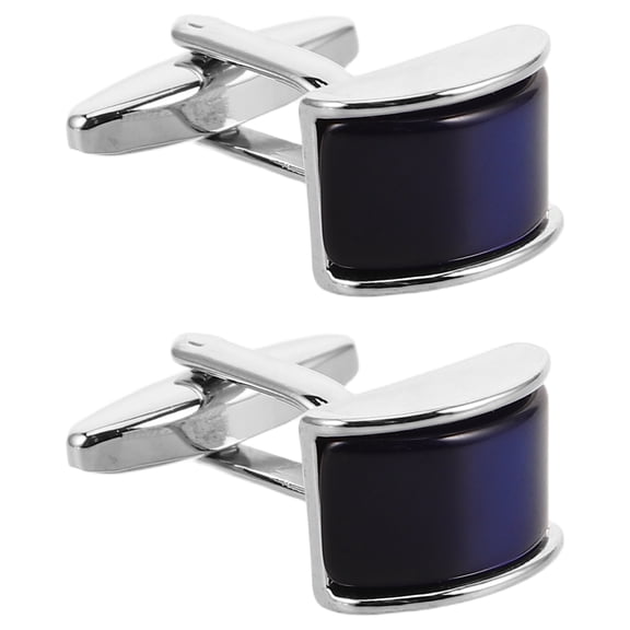 ELAYARD Men's Cufflinks Multi Zinc Alloy French Style Elegant Craftsmanship 2Pcs