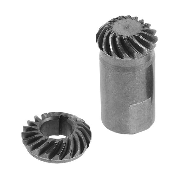 ELAYARD 2Pcs Metal Reduction Differential Gear Kit with Precision Bevel Gear and Pinion Wheel for Car Maintenance