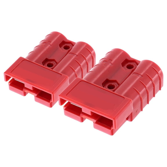 ELAYARD 2Pcs Quick Disconnect Battery Terminal Connectors Red for Car Winch Trailer Applications