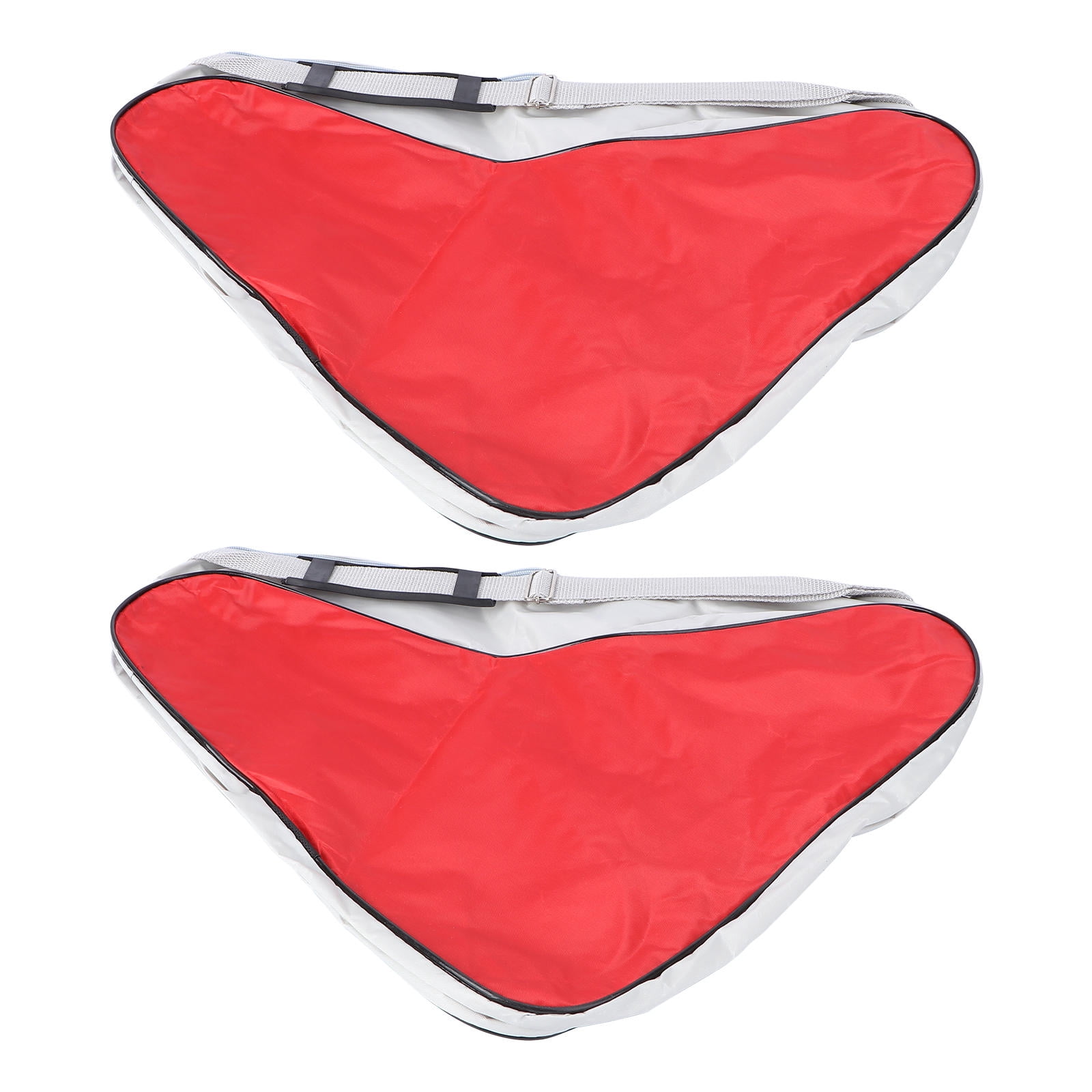 ELAYARD 2-Pack Red Skate Bags with Handles for Ice Skates, Roller Skates, and Sports Gear Storage, and Portable