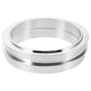ELAYARD 2Pcs Plated Silver Cup Sealer Aluminum Rings for Cold and Hot Drinks Home Use