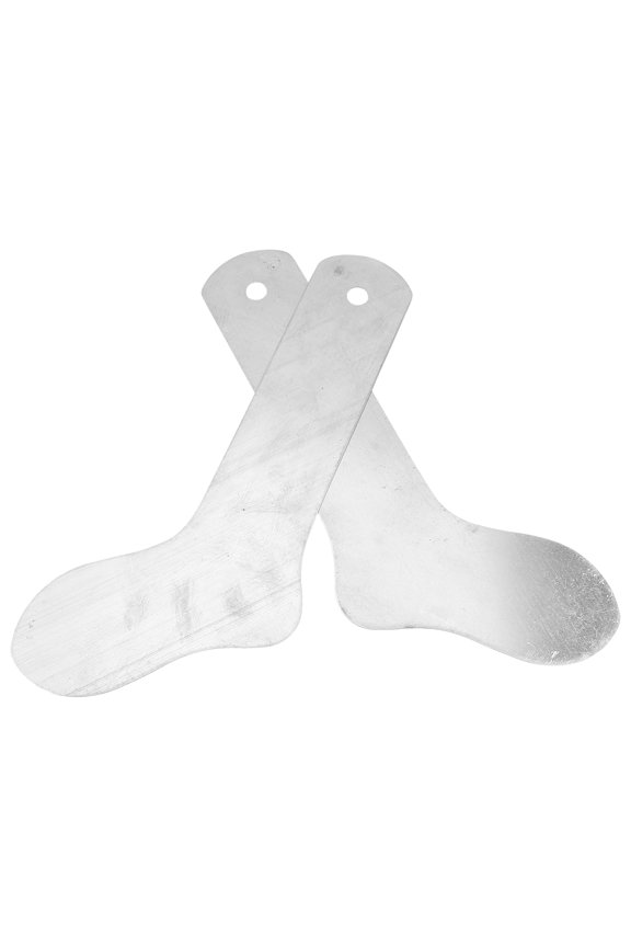 2Pcs Sock Shaping Boards Aluminum Sock Holders Prevent Wrinkles for Sport and Casual Use