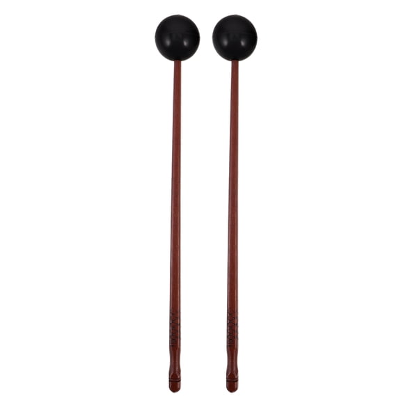 ELAYARD 2Pcs Brown Wood Handle Drum Mallets for Bell Sticks Xylophone and Tongue Drum Use