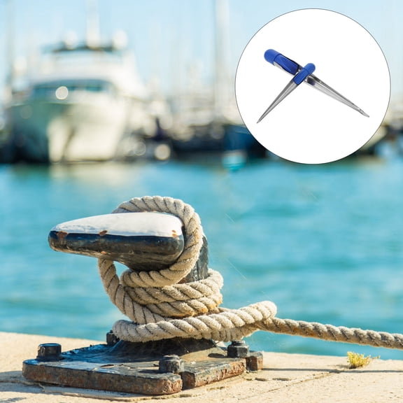 ELAYARD 2Pcs Metal Rope Splicing Tool for Boats with Quick Precise Marine Wire Threading