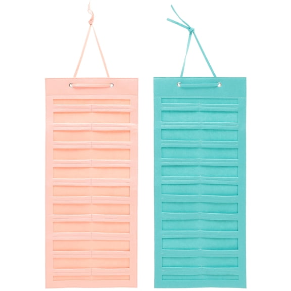 ELAYARD 2Pcs Hanging Headband Organizer Hair Bow Holder and Sunglasses Storage Rack for Wall