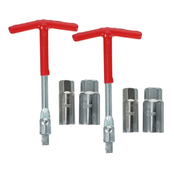 ELAYARD 2Pcs Swivel Spark Plug Socket Wrench Set with Spring Steel for Precise Car Repair