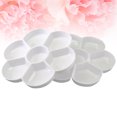 thumbnail image 1 of ELAYARD Mixing Palette White Ceramic Plum Blossom Shaped 2Pcs, 1 of 8