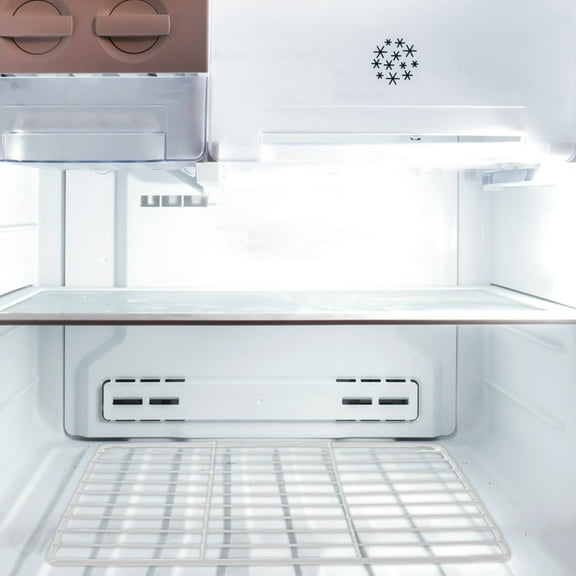 ELAYARD 2Pcs Commercial White Freezer Rack for Efficient Refrigerator Storage