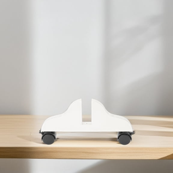 ELAYARD 2Pcs White Partition Support Bracket with Stable Base for Indoor Room Divider