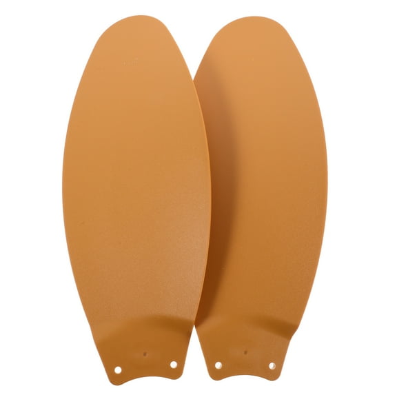 ELAYARD Ceiling Fan Blades Yellow Plastic Quiet Operation Streamlined Design Easy Replace 2Pcs