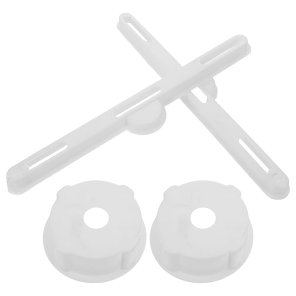 ELAYARD 2Sets Portable Folding Desk Cup Holder Insert for Bed Laptop Desk Accessories White