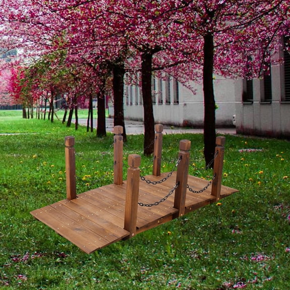 ELAYARD 2Sets Garden Bridge Chains Black Metal Hanging Chain for Porch Swing and Outdoor Decorative Use