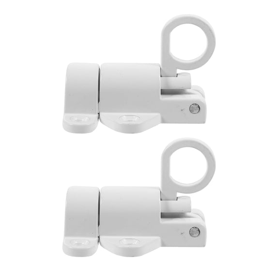 ELAYARD 2-Pack Aluminum Alloy Slide Bolt Latch with Automatic Spring for Secure Bathroom and Bedroom Door Locking