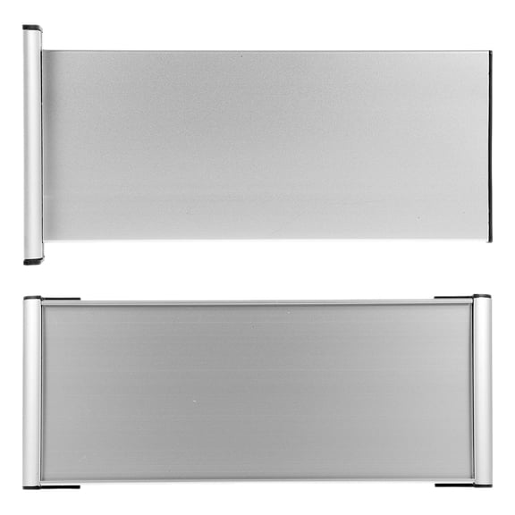 ELAYARD 2Pcs Wall Mount Aluminum Name Plate Holder for Office Door Display