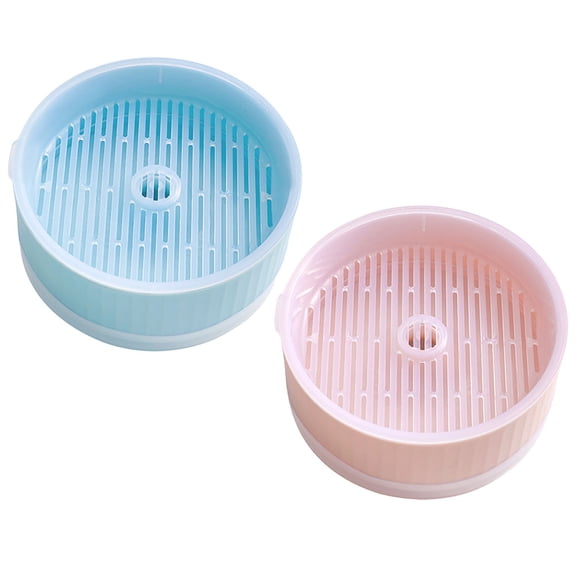 ELAYARD 2pcs Cat Grass Planter Box Plastic Assorted Color for Pet Owners