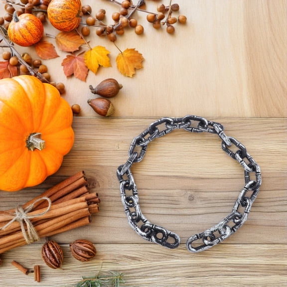 ELAYARD 2-Pack Foam Chain Links for Party Decorations, Fun Adult Accessories, Colorful and Lightweight Party Supplies