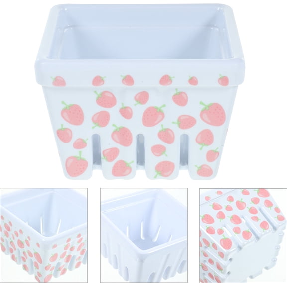 ELAYARD Elayard Stackable Decorative Bowls with Draining Hole for Market Display