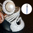 thumbnail image 1 of ELAYARD Jewelry Catcher Bead Gems Pick Up Tool Blue Stainless Steel 2Pcs, 1 of 7