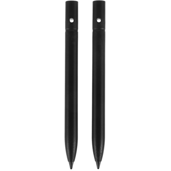 ELAYARD 2Pcs High Precision Black Stylus Pen for LCD Writing Board Seamless Note Taking