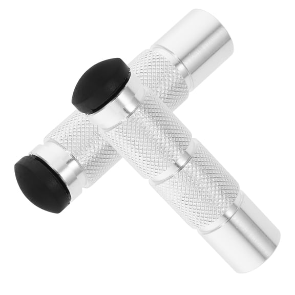 ELAYARD 2Pcs Motorcycle Foot Pegs Sturdy Aluminum Alloy Metal Footrest for Rear Set