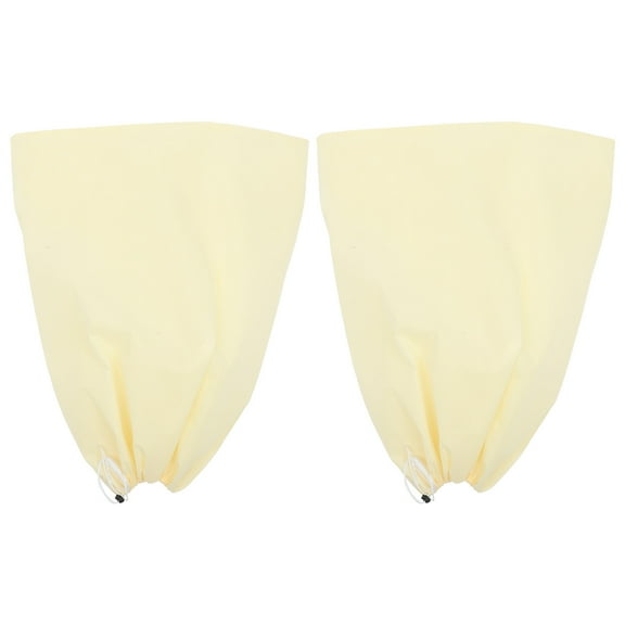 ELAYARD 2Pcs Plant Freeze Protection Covers Durable Non Woven Fabric for Home Garden