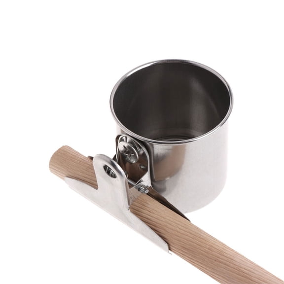 ELAYARD Set of 2 Stainless Steel Water Feeders for Birds and Easy to Use for Pet Owners