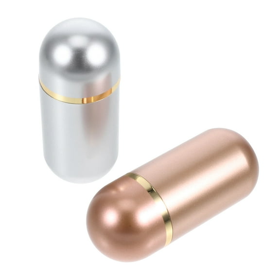 ELAYARD Pill Organizer Assorted Color Lightweight for Home and Travel 2Pcs