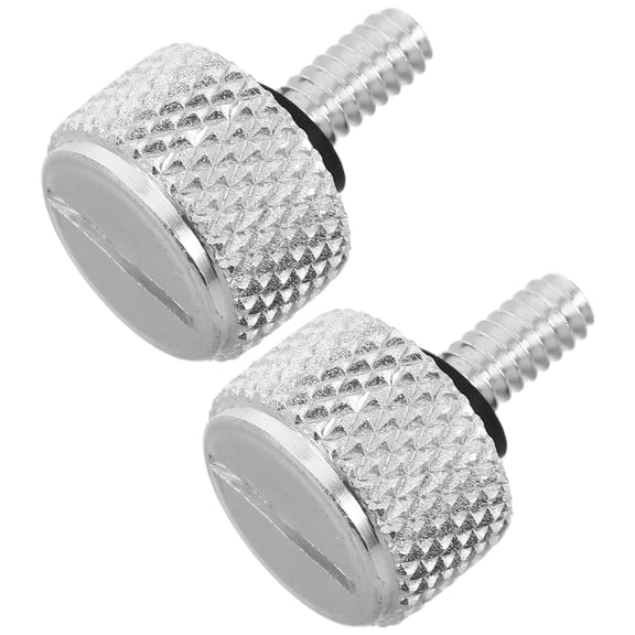 ELAYARD 2 Pcs Motorcycle Seat Bolts for Secure Connection Silver Quick Release