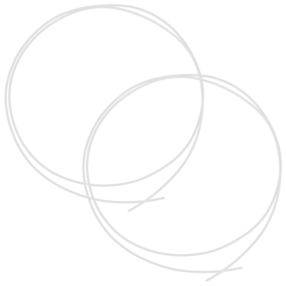 ELAYARD 2Pcs White Rope Fixing Cord for Basketball Frame Net Replacement and Support