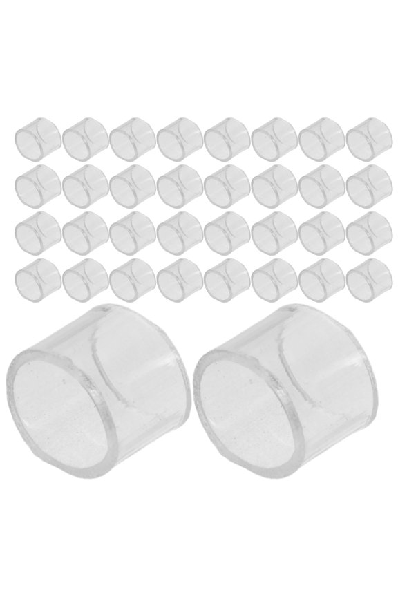 300Pcs Flexible Transparent Tweezer Locking Ring and Tip Protector Sleeve for Industrial Use