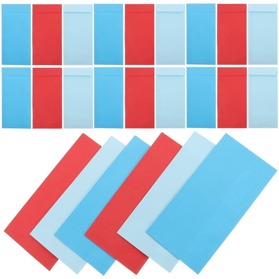 ELAYARD 30Pcs White Mailing Envelopes Kraft Paper Self Adhesive Envelopes for Cash and Notes