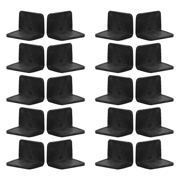ELAYARD 30Pcs Plastic Packaging Edge Protectors with Thickened Design for Secure Truck Corner Protection