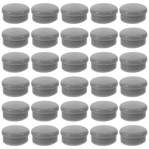 ELAYARD 30Pcs Rubber Caps for Sewing Machine Needle Rods with Resilient Material and Precision Fit in Grey