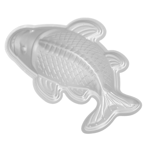ELAYARD Aluminum Alloy Fish Mold Easy Release for Home Baking Versatile Tool