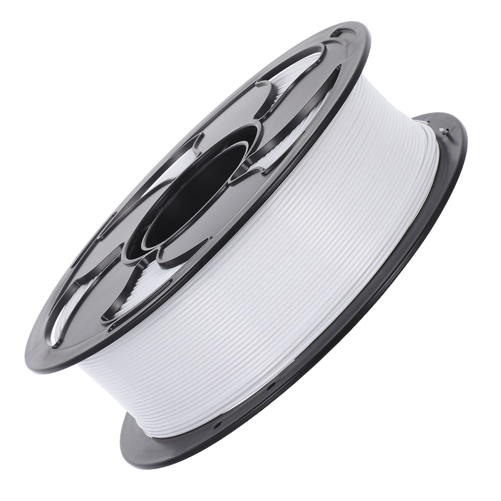 ELAYARD White PETG 3D Printer Filament Spool, Bubble-Free, String-Free for Engineering, Prototyping, Projects and More