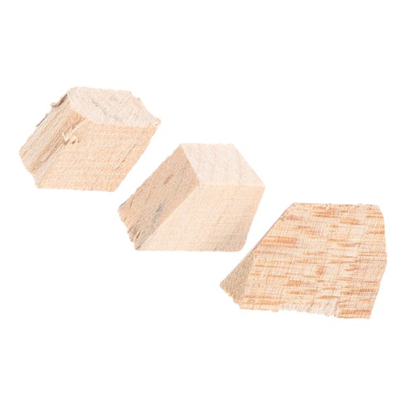 ELAYARD 3Pcs Beige Wood Bow Frog Replacement Parts for Violin and Cello Instrument Kit