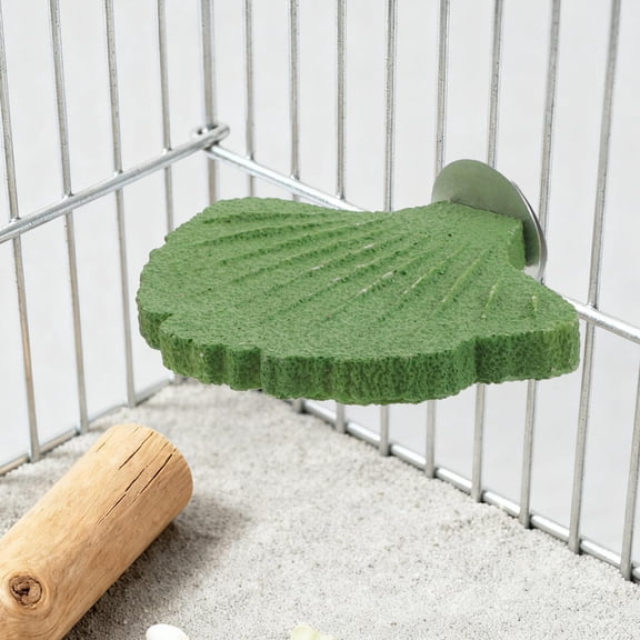 ELAYARD 3Pcs Parrot Perch Stand Platform with Paw Grinding Stick for Bird Nail Care