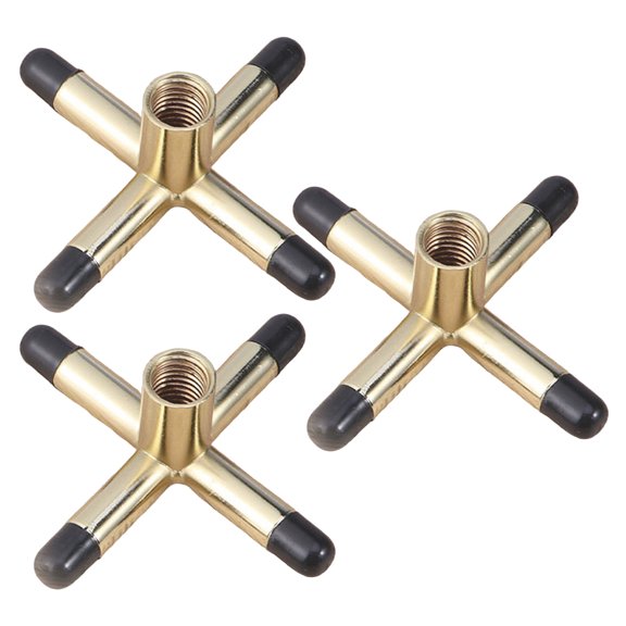 ELAYARD 3-Piece Cross Pool Bridge with Antislip Cue Rest for Snooker and Pool Table Accessories
