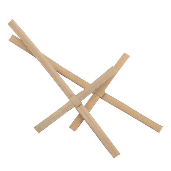 ELAYARD 3Pcs Handheld Straw Cross Woven from Natural Palm Leaves Rustic Church Decor