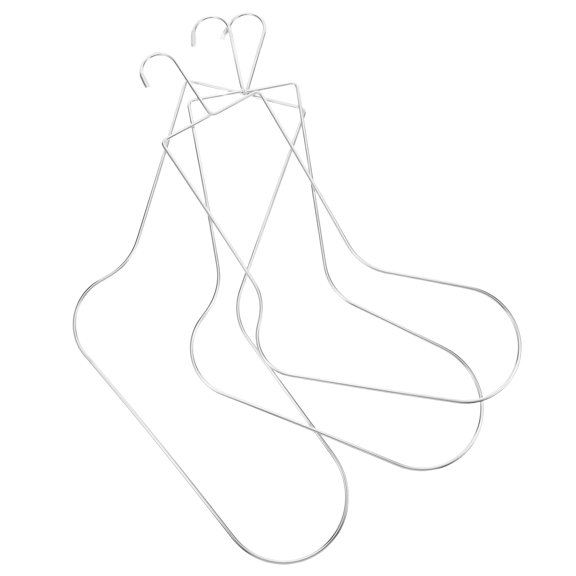 ELAYARD 3-Pack Stainless Steel Sock Dryer Rack Set with Smooth Edges for Space Saving and Efficient Drying