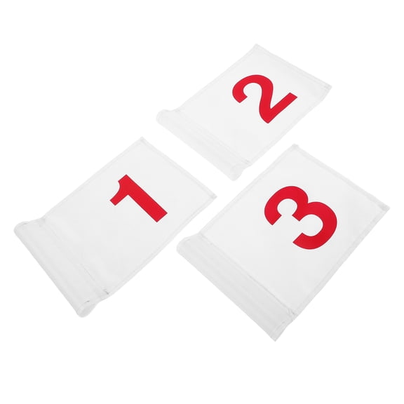 ELAYARD 3-Piece Portable Golf Flag Set with Carry Tubes, High Visibility Golf Training Accessories for Outdoor Practice