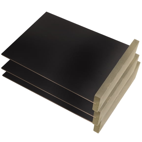 ELAYARD 3Pcs Tabletop Chalkboard Signs Black Mini Wooden Chalkboard for Writing