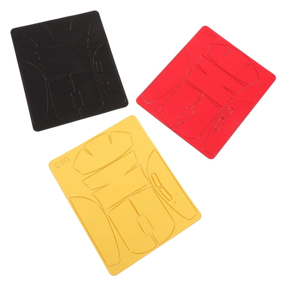 ELAYARD Wireless Mouse Tpu Grip Pads Assorted Colors Anti-Slip and Sweatproof for Gaming and Office