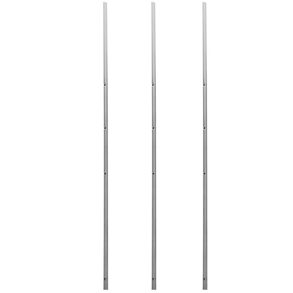 ELAYARD 3Pcs Metal Operation Poles for Foosball Table Accessory Replacement